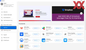 Die Software des ASUS ExpertBook B3