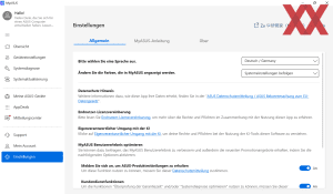 Die Software des ASUS ExpertBook B3