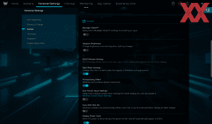 Die Software des Acer Predator Triton 14 AI