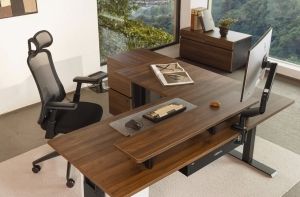 Vernal L-Shaped Standing Desk