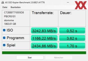 Crucial T710 2TB PCIe Gen5 NVMe® 2280 M.2 SSD