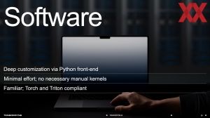 Tensordyne Log Math Soft- und Hardware