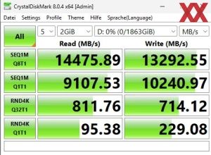 Crucial T710 2TB PCIe Gen5 NVMe® 2280 M.2 SSD