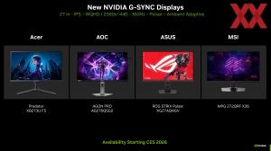 NVIDIA CES 2026 G-Sync Pulsar