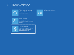 Bild zu Zurücksetzen aus der Cloud: Microsoft testet Cloud Rebuild in Windows 11 Insider