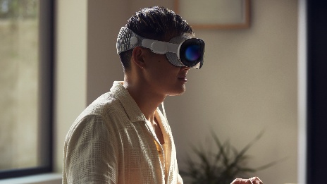 Apple Vision Pro Mixed-Reality Brille