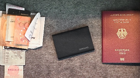 Samsung Portable SSD T9 als Reisebegleiter