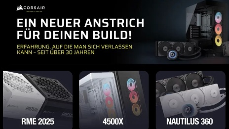 Starke Corsair-Angebote bei Mindfactory