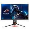 asus rog pg27vq front