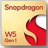 qualcomm snapdragon w5 logo