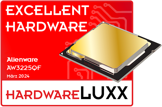 Award: Alienware - AW3225QF