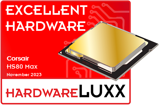 Award: Corsair - HS80 Max