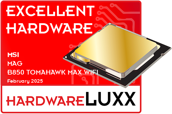 Award: MSI - B850 TOMAHAWK MAX WIFI