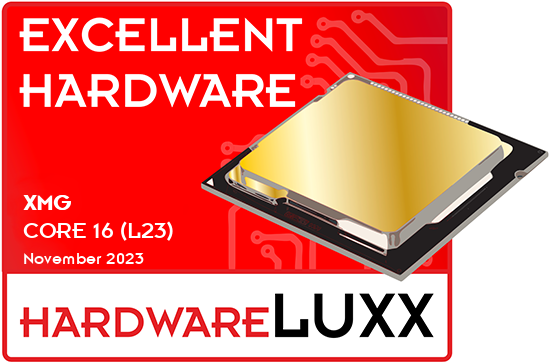 Award: XMG - CORE 16 (L23)