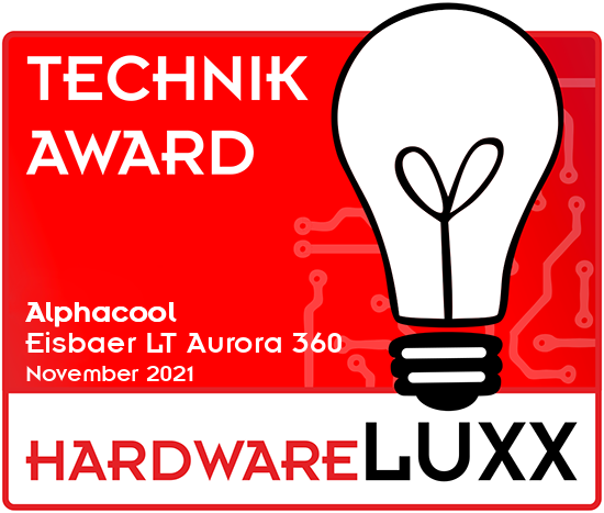Award: Alphacool - Eisbaer LT Aurora 360