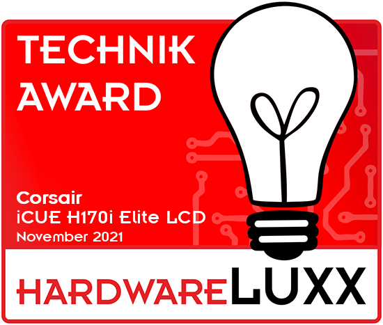 Award: Corsair - iCUE H170i Elite LCD