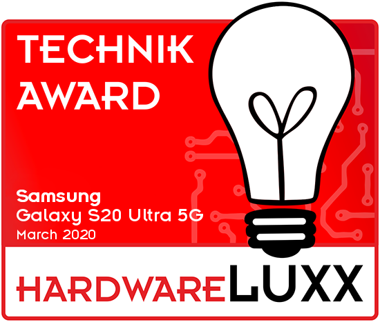 Award: Samsung - Galaxy S20 Ultra 5G
