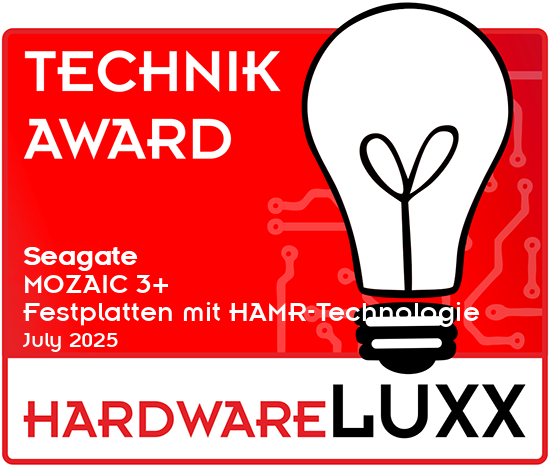 Award: Seagate - Festplatten mit HAMR-Technologie