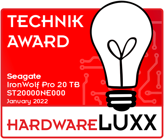 Award: Seagate - ST20000NE000