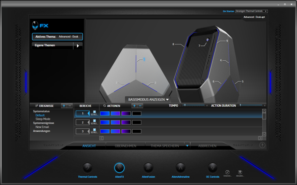 Alienware Area 51 - Alienware Command Center