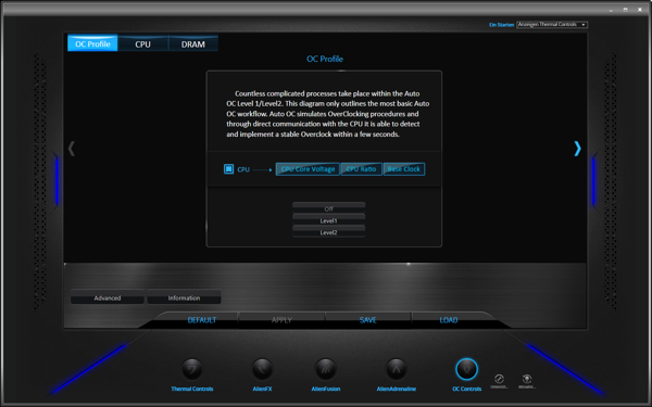 Alienware Area 51 - Alienware Command Center