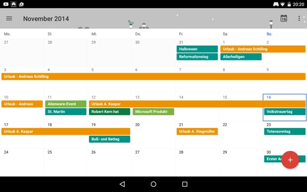 Android 5.0 Lollipop auf dem NVIDIA Shield Tablet
