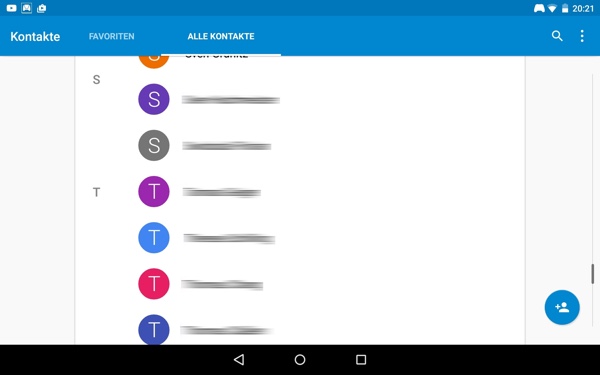 Android 5.0 Lollipop auf dem NVIDIA Shield Tablet