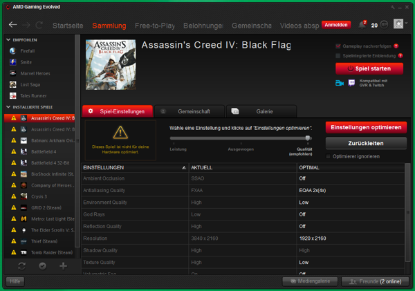 Raptr - AMD Gaming Evolved Client