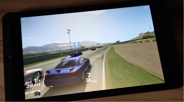 Real Racing 3 auf dem NVIDIA Shield Tablet