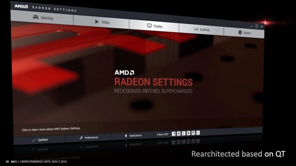 AMD Radeon Software Crimson Editon