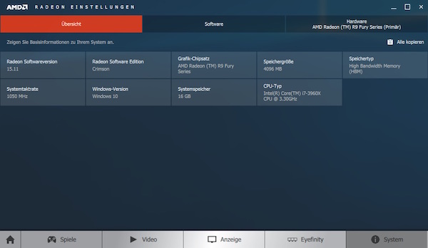 AMD Radeon Software Crimson Edition