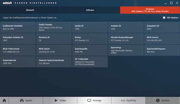 AMD Radeon Software Crimson Edition