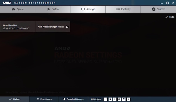 AMD Radeon Software Crimson Edition