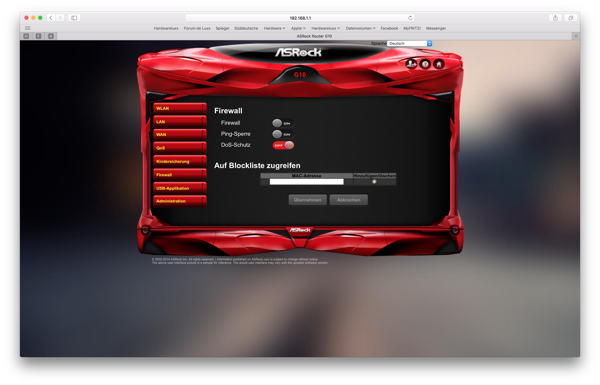 ASRock G10 - Die Firmware