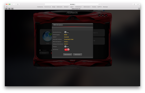 ASRock G10 - Die Firmware