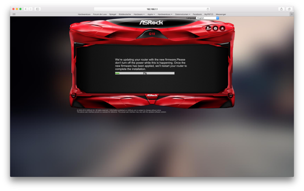 ASRock G10 - Die Firmware