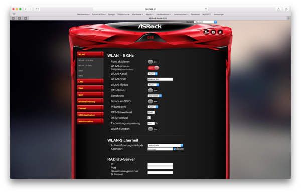ASRock G10 - Die Firmware