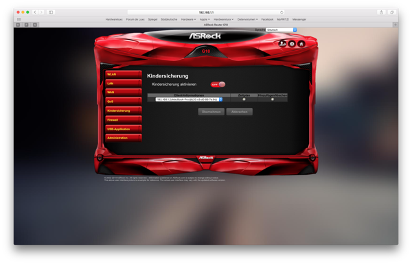 ASRock G10 - Die Firmware