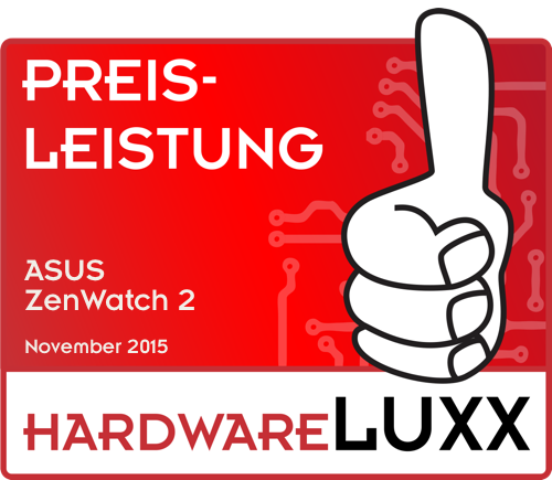 Technisch nicht perfekt, aber die ZenWatch 2 bietet eine gute Mischung aus Preis und Leistung