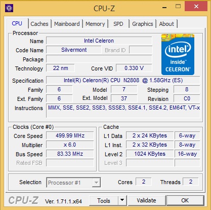 cpuz ecs liva x