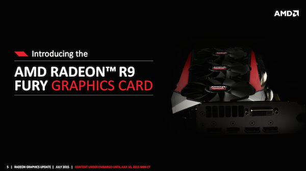 Präsentation zur AMD Radeon R9 Fury