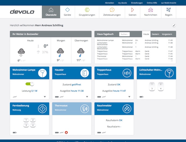 Devolo Home Control - My Devolo