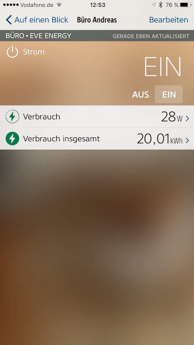 Elgato Eve Energy - Software