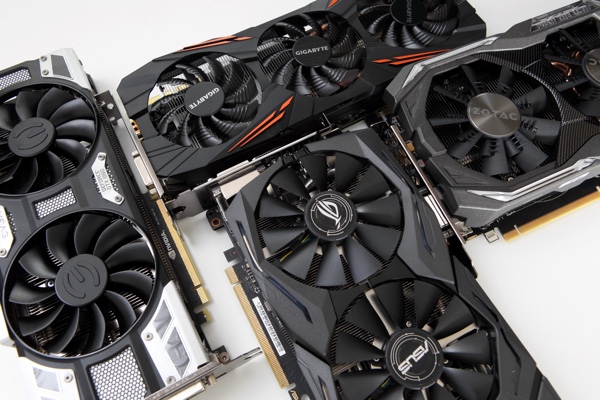 5x GeForce GTX 1080 im Test