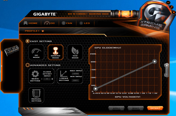 Gigabyte Xtreme Gaming Software