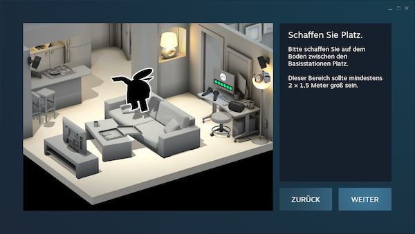 SteamVR - Einrichtung