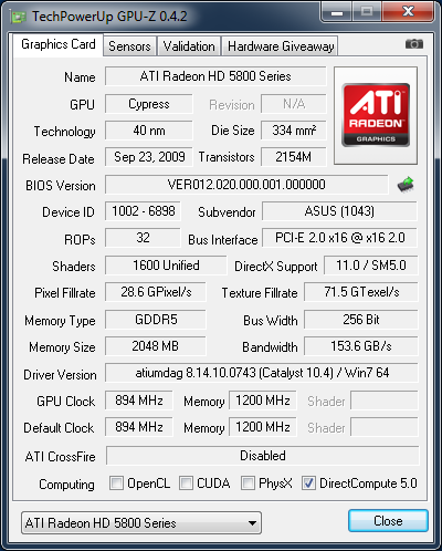 5870MATRIX