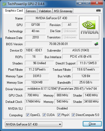 Zotac gt 430 clearance