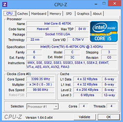 cpuz 4670ks
