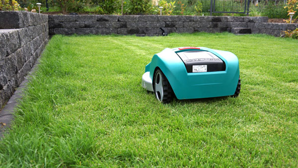 Bosch Indego bei der Arbeit